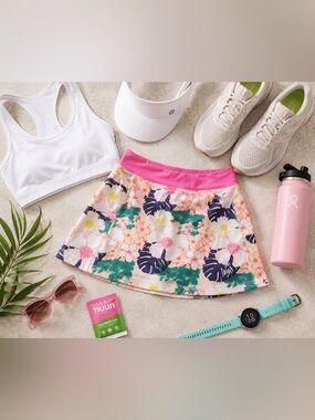 Running Skirts® Kona Tropical Running Skort Women’s 8 Performance Skirt